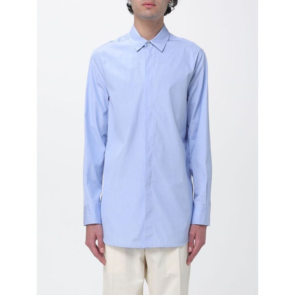 Jil Sander Shirt Men Gnawed Blue